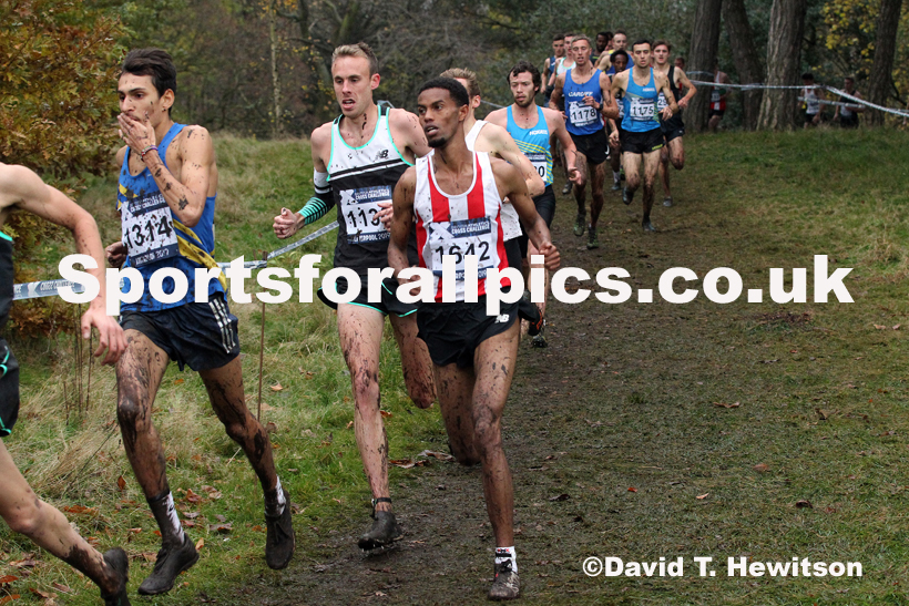 Senior and under-23 men, 2019 European Cross Country Trials and British Cross Challenge, Sefton Park, Liverpool.  Photo: David T. Hewitson/Sports for All Pics